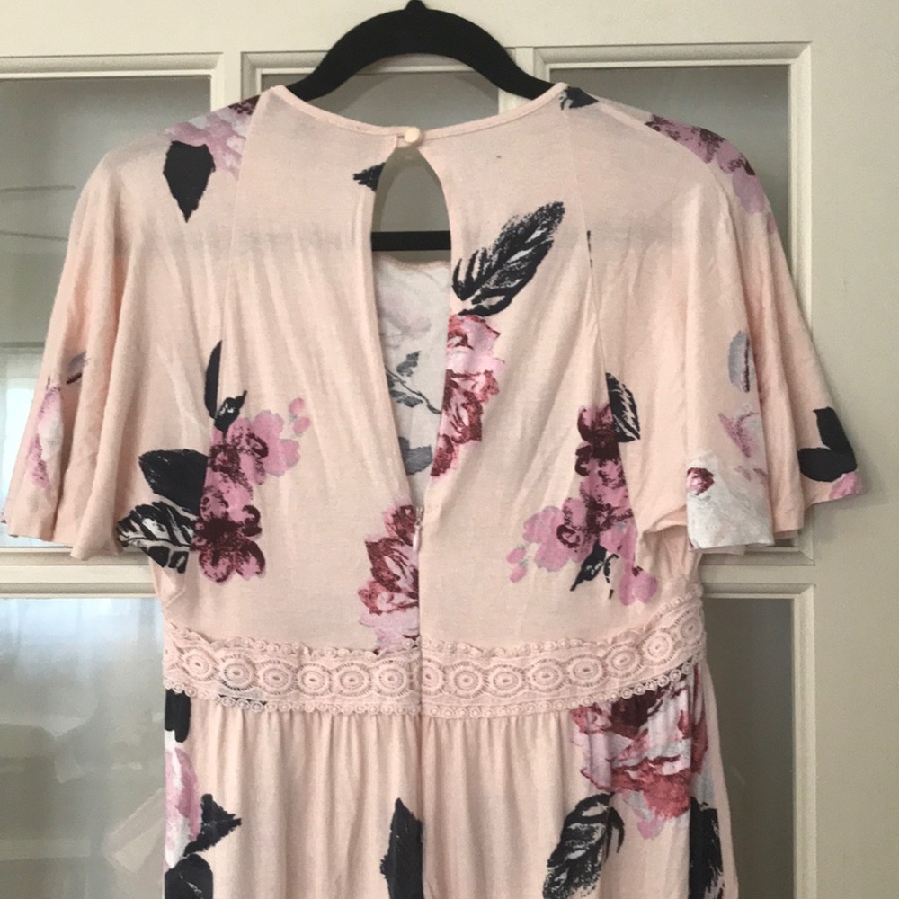 ASOS MATERNITY Pink Floral Maxi Dress - Picture 5 of 7